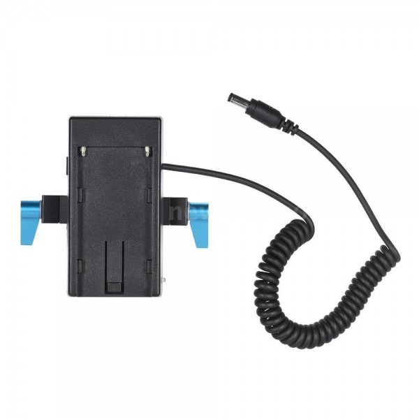 Power Adapter 15mm Rod Clamp for Sony F970 F950 (+extra BMCC  BMPCC Cable)