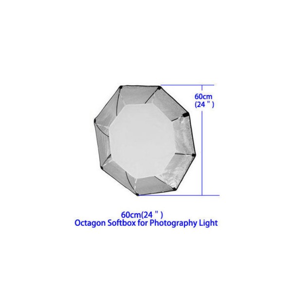 60cm Octagon Umbrella Softbox Diffuser