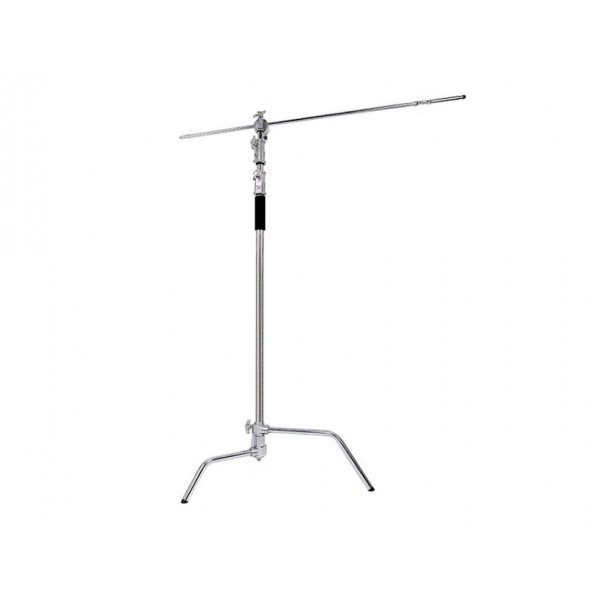 Outletvideo SOLID C Super Heavy Light Stand + Boom Arm