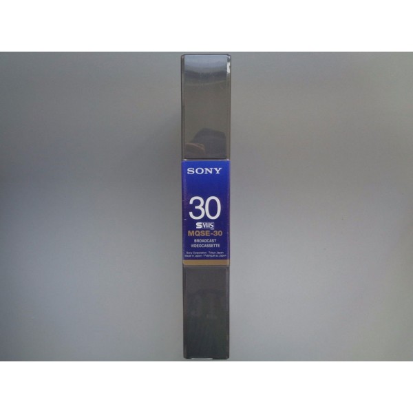 New Super VHS Tape SONY MQSE-30