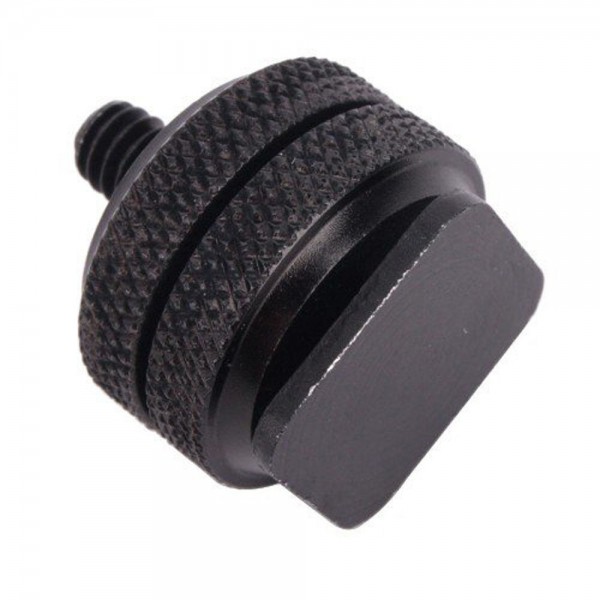 1/4 Screw to Flash Shoe Mount Adapter Connect