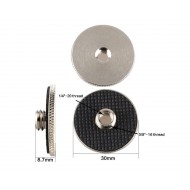 1/4 Female To 3/8 Male Convert Adapter For Camera Tripod Sliders 