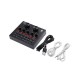Studio Audio Mixer Microphone Webcast Streamer Live Sound Card Studio Audio Mixer Microphone Webcast Streamer Live Sound Card