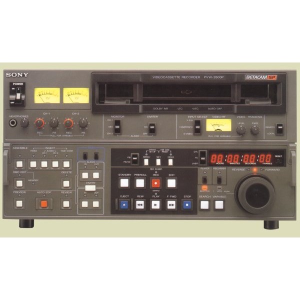 オーディオ機器 その他 Sony PVW-2800P Betacam SP Video Cassette Recorder & Editor