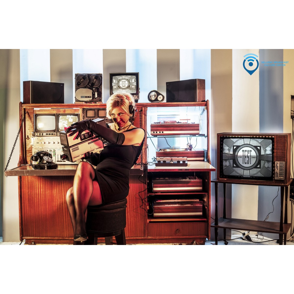 70s Vintage Sony Portable Studio Video Cameras Special Effect Generator