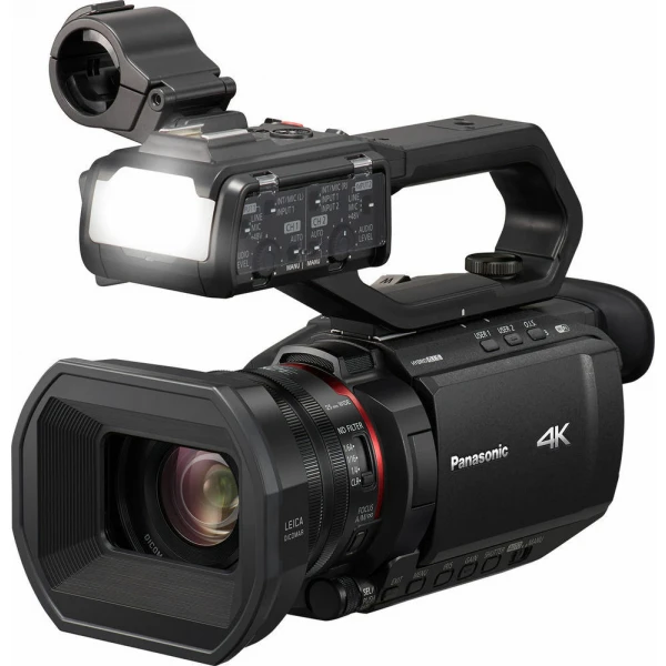 Panasonic Βιντεοκάμερα 4K UHD  60fps AG-CX10 Αισθητήρας MOS Αποθήκευση σε Κάρτα Μνήμης με Οθόνη Αφής 3.5" και HDMI / WiFi