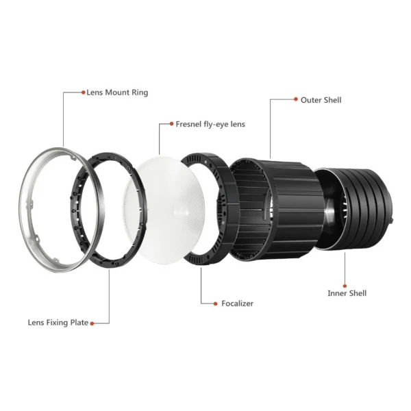 Tolifo Bowens Fresnel 2X Lens