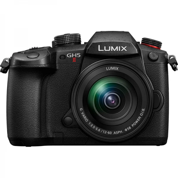 Panasonic Mirrorless Lumix GH5 II Micro Four Thirds (4/3") Kit (G Vario 12-60mm F3.5-5.6 Asph. Power OIS) Panasonic Mirrorless Lumix GH5 II Micro Four Thirds (4/3") Kit (G Vario 12-60mm F3.5-5.6 Asph. Power OIS)