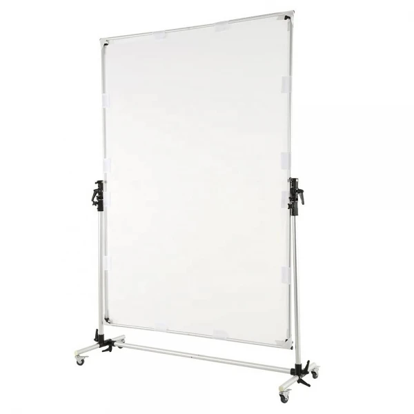 StudioLine Τriple Large Sun Scrim Frame Diffuser and Reflector With Wheel Stands StudioLine Τriple Large Sun Scrim Frame Diffuser and Reflector With Wheel Stands