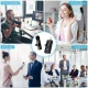 3 in 1 Dual Wireless Lavalier Microphone for iPhone Android +Camera 3 in 1 Dual Wireless Lavalier Microphone for iPhone Android +Camera