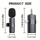 3 in 1 Dual Wireless Lavalier Microphone for iPhone Android +Camera 3 in 1 Dual Wireless Lavalier Microphone for iPhone Android +Camera