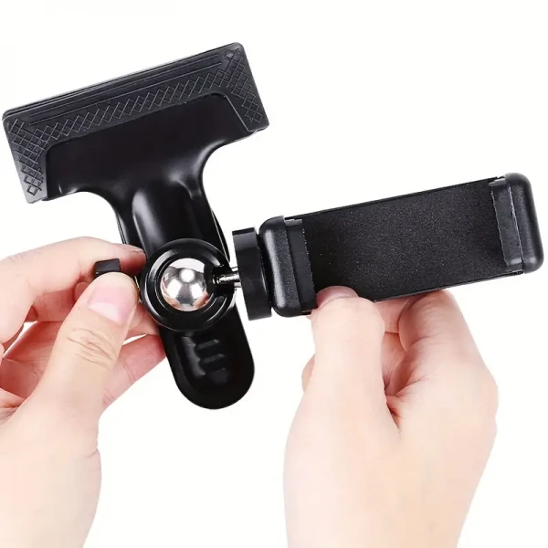 PhotoCame Μεταλλικός αντάπτορας spring clamp με κεφαλή και βάση κινητού