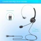 Intercom Headphone Camcorder w Microphone Double Plug Intercom Headphone Camcorder w Microphone Double Plug