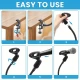 WOXLINE Desk Table Clip Mount Microphone Base Stand 360°