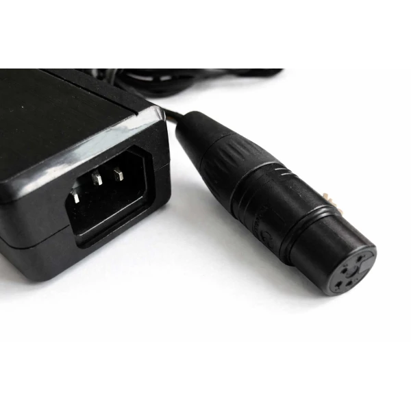 Επαγγελματικό τροφοδοτικό ρεύματος 4-pin XLR για κάμερες (EU Plug 12V - 5A - 60-Watt)