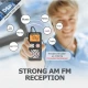 Φορητό Επαναφορτιζόμενο Ραδιόφωνο FM/AM/MP3 Digital με ακουστικά  κ TYPE-C