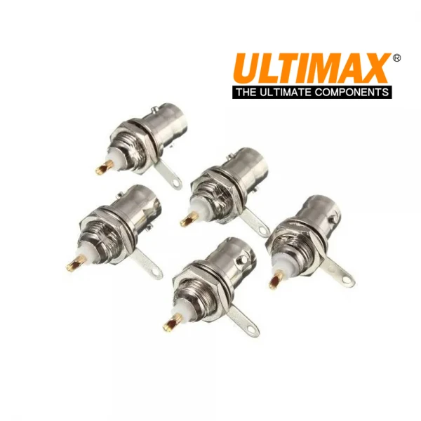 5PCS Original ULTIMAX BNC ΘΗΛ.ΣΑΣΙ BULKHEAD V7031-DC 5PCS Original ULTIMAX BNC ΘΗΛ.ΣΑΣΙ BULKHEAD V7031-DC