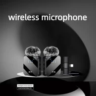 DIAT Διπλό Ασύρματο μικρόφωνο για Android Type C DIAT Διπλό Ασύρματο μικρόφωνο για Android Type C