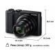 Panasonic Lumix TZ300E-K Compact Camera 20.1MP 4K (Μαύρη)