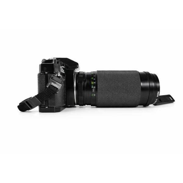 Vintage Fuji AX Multi Program SLR Camera w LENS Soligor 75-205