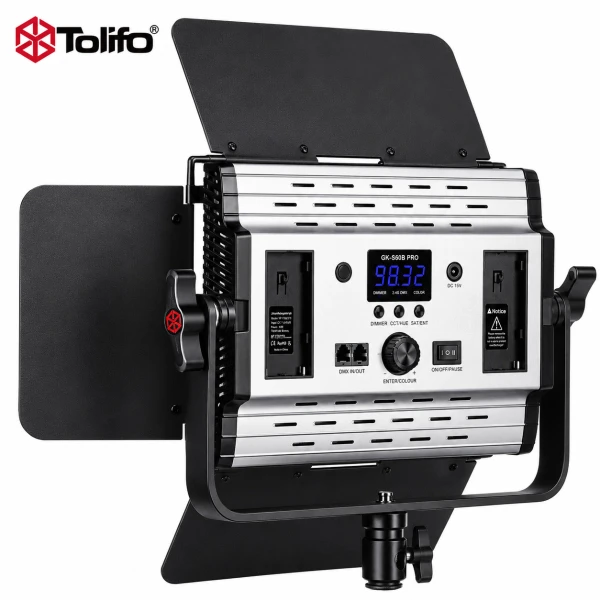 TOLIFO 6000LM Professional Led GK-S60B PRO MARK 3 LED με τροφοδοτικό Bi Color 