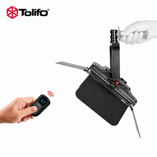 TOLIFO 6000LM Professional Led GK-S60B PRO MARK 3 LED με τροφοδοτικό Bi Color 