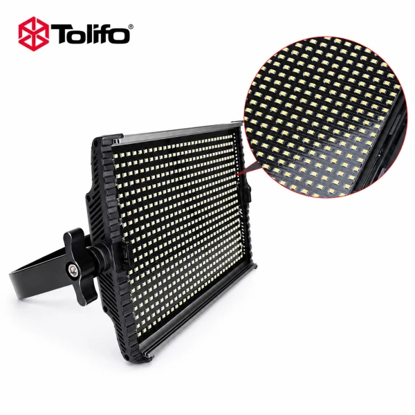 TOLIFO 6000LM Professional Led GK-S60B PRO MARK 3 LED με τροφοδοτικό Bi Color 