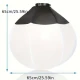 Lantern Softbox Bowens Mount Light Modifier Studio Lighting 65cm