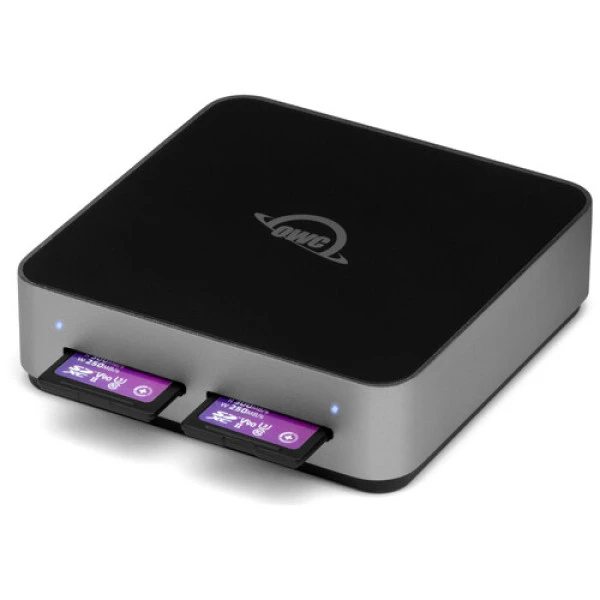 OWC USB-C Dual-Slot SDXC UHS-II Card Reader USA