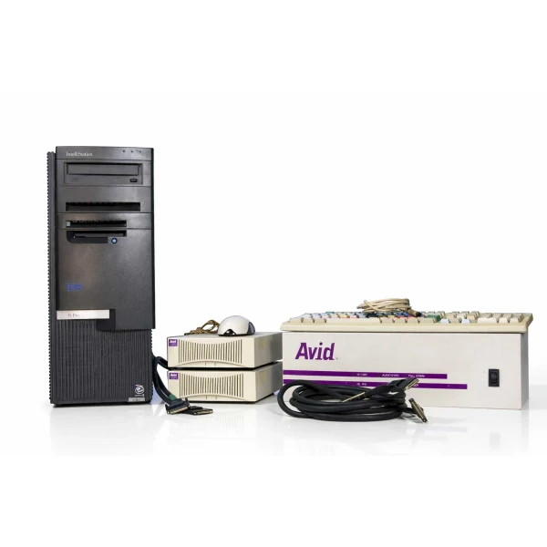 Working Vintage Broadcast Editing pc AVID + Meridien cards +Brakeout box + SCSI