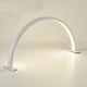 Επιτραπέζιο καμπυλωτό Φωτιστικό Led για Κάθετη Φωτογράφιση κ Άλλες Χρήσεις (λευκό)  