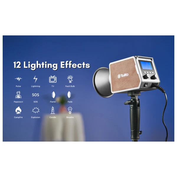 Tolifo Palm Light PL-200B AC Video Light 41.200Lx - 180W
