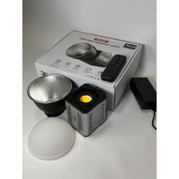 Φωτογραφικό Φωτιστικό ZU60 60W COB Video Dimmable Light 2700-7500K Φωτογραφικό Φωτιστικό ZU60 60W COB Video Dimmable Light 2700-7500K