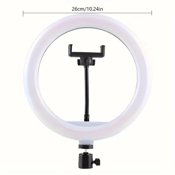 26cm Photography Ring 3 Light Color for Camera & Phone
