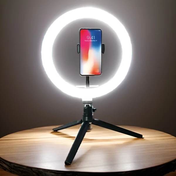 26cm Photography Ring 3 Light Color for Camera & Phone