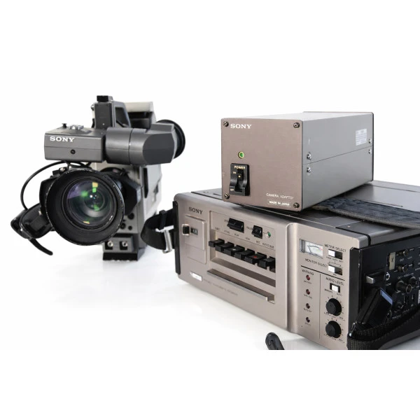 Broadcast Vintage VIDEO CAMERA SONY DXC-M3A + VO 4800PS Umatic Player