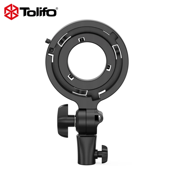 Tolifo MINI Bowens Mount Adapter for PL Series Light PL-100 PL-200