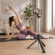 Τηλεσκοπικό Selfie Stick 3 σε 1 με Τρίποδο Bluetooth Τηλεχειριστήριο Περιστροφή 360° - Λευκό