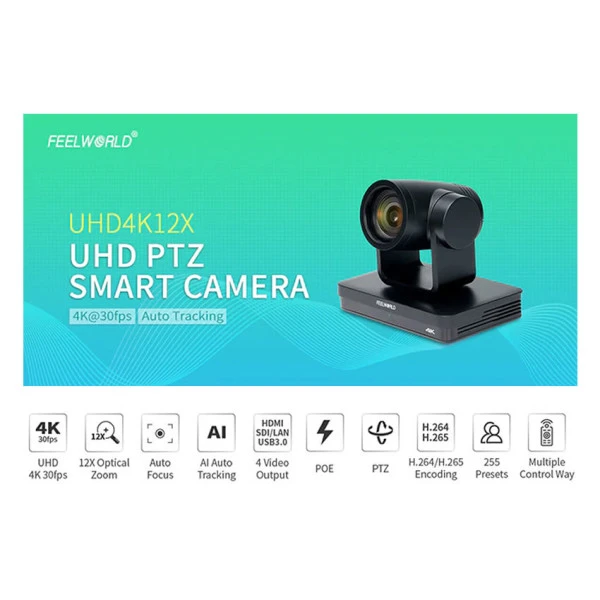 Feelworld 4K 12X PTZ SDI HDMI 12x Camera
