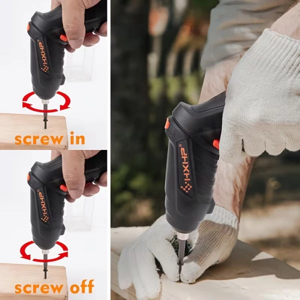 Πολυλειτουργικό Ηλεκτρικό Κατσαβίδι με σετ 47 εργαλείων κ Βαλίτσας