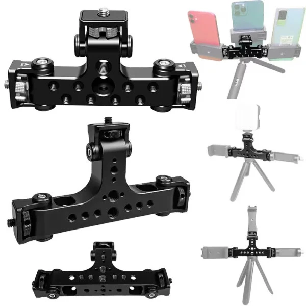 Τριπλή Βάση στήριξης για πολλαπλή τοποθέτηση φωτογραφικών εξαρτημάτων