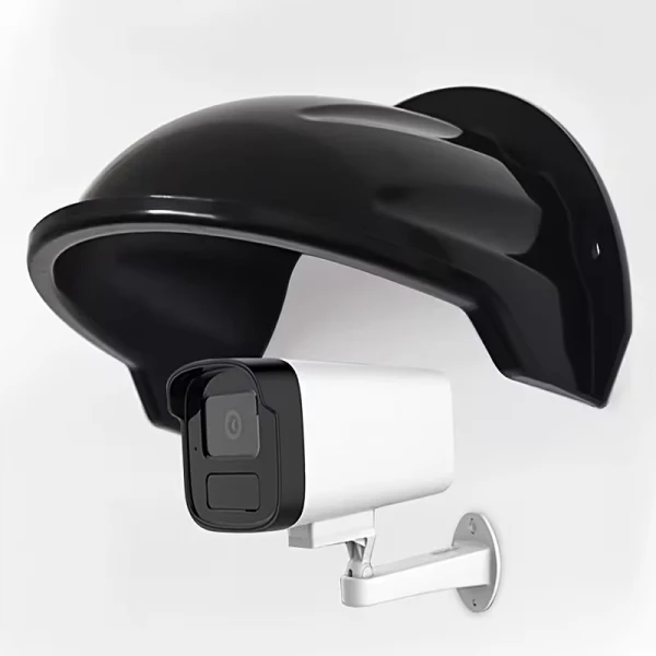 Μεγάλο Κάλυμμα βροχής κάμερας ασφαλείας CCTV 22x27 Μαύρο