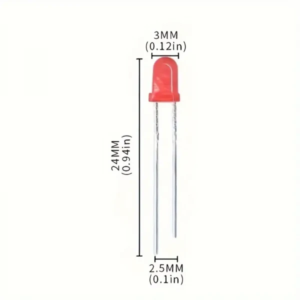 200 Τεμ. LED Diodes Assorted w Box 200 Τεμ. LED Diodes Assorted w Box