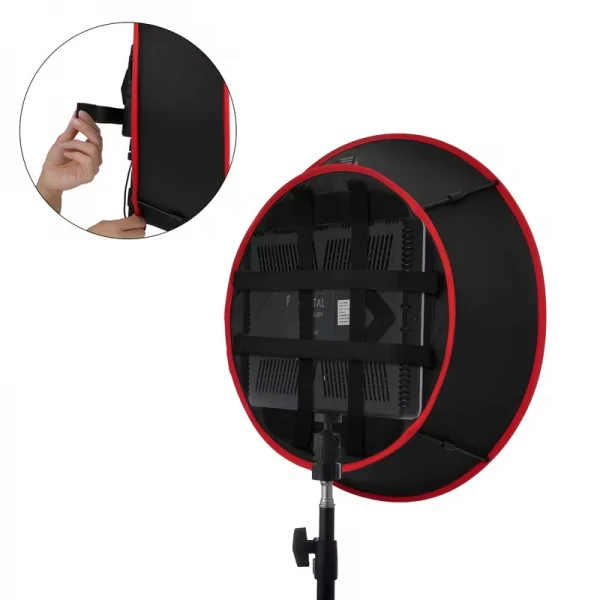 Φωτογραφικός Στρογγυλός διαχυτής CamLet Softbox Diffuser για LED Panel (Tolifo, Yongnuo, ect)
