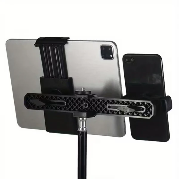 PhotoCame Διπλή Βάση Στήριξης Τηλεφώνου & Tablet σε Τρίποδα