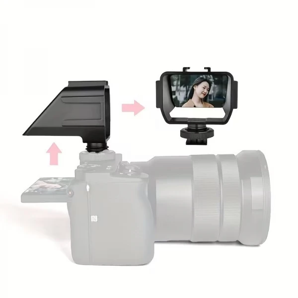 PhotoCame Ανακλινόμενος Καθρέφτης Viewfinder για Mirrorless DSLR Κάμερες