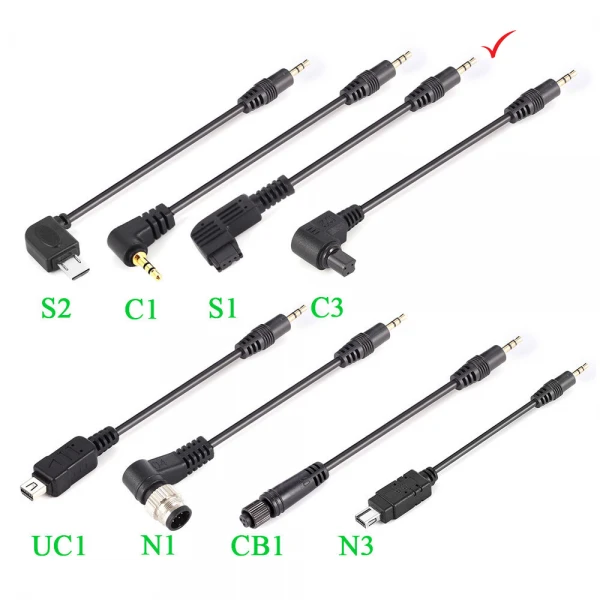 S1 Universal Wireless Timer Shutter Remote corde Cable Sony