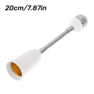 Εύκαμπτος προσαρμογέας υποδοχών λαμπτήρα E27 για προέκταση