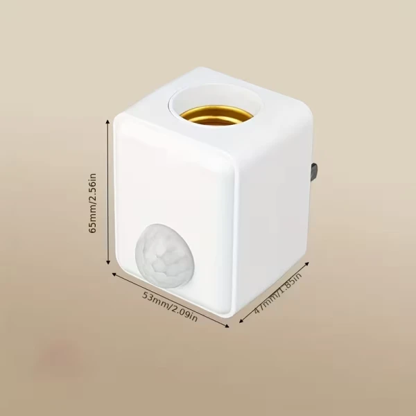 Βάση Λαμπτήρα E27 με Αισθητήρα Υπερύθρων Κίνησης 