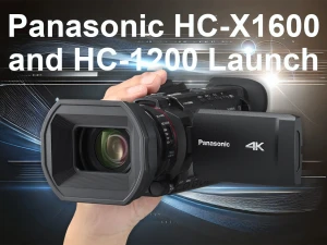 Σύγκρινε τις βιντεοκάμερες  Panasonic HC-X1200 vs HC-X1600E